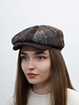 Кепка LIERYS арт. 6880903 8-PANEL CAP PATCHWORK (коричневый)